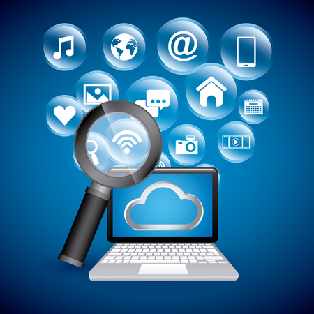 social media design, vector illustration eps10 graphicのイラスト素材