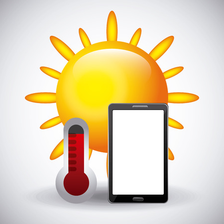 online weather design, vector illustration eps10 graphicのイラスト素材