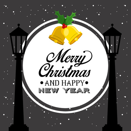 happy merry christmas design, vector illustration eps10 graphicのイラスト素材