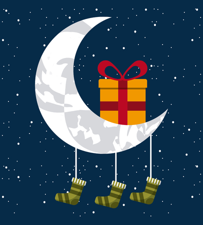 happy merry christmas design, vector illustration eps10 graphicのイラスト素材