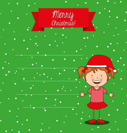 happy merry christmas design, vector illustration eps10 graphicのイラスト素材