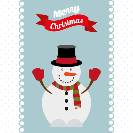 happy merry christmas design, vector illustration eps10 graphicのイラスト素材