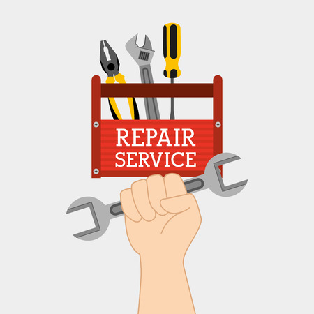 repair service designのイラスト素材