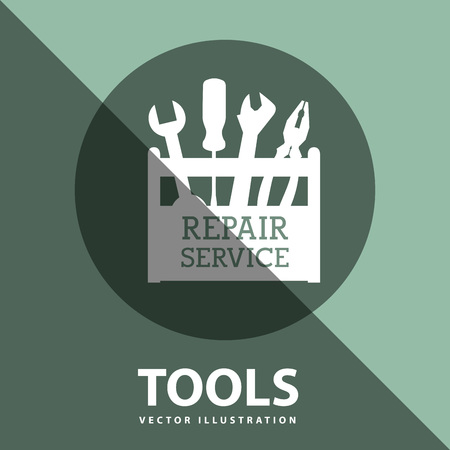 repair service designのイラスト素材