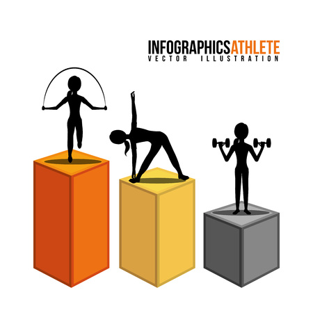 healthy lifestyle designのイラスト素材