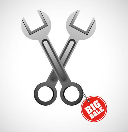 great tools for sale design, vector illustration eps10 graphicのイラスト素材