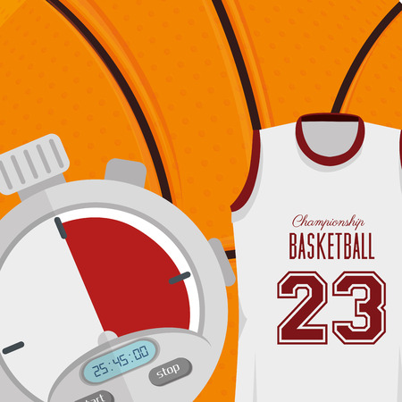 basketball sport design, vector illustration eps10 graphicのイラスト素材