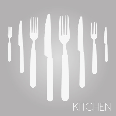 kitchen tool design, vector illustration eps10 graphicのイラスト素材