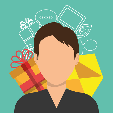 mobile marketing design, vector illustration eps10 graphicのイラスト素材