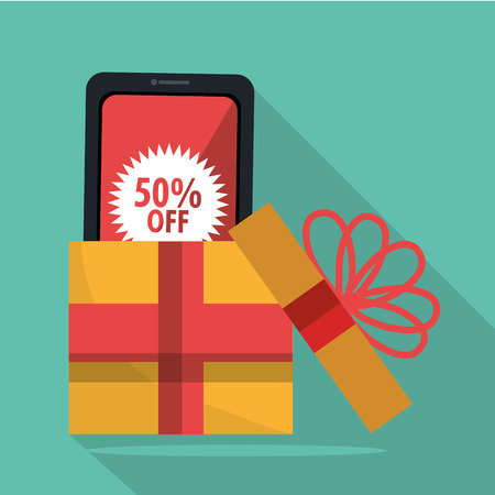 mobile marketing design, vector illustration eps10 graphicのイラスト素材