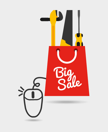great tools for sale design, vector illustration eps10 graphicのイラスト素材
