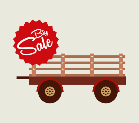 big sale of farm tools design, vector illustration eps10 graphicのイラスト素材