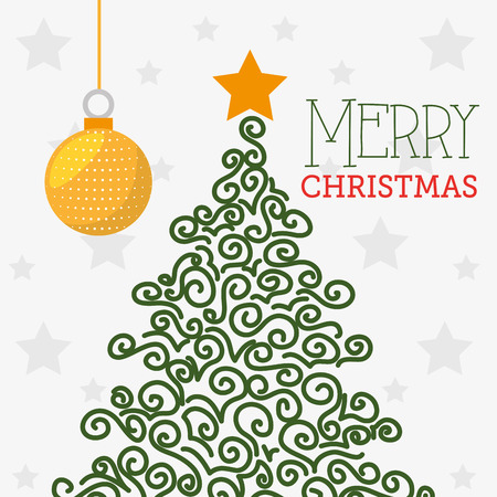 merry christmas design, vector illustration eps10 graphicのイラスト素材