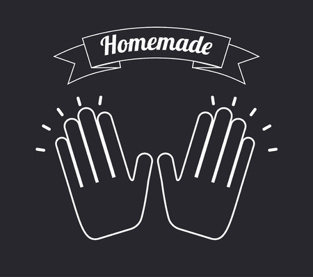 homemade food design, vector illustration eps10 graphicのイラスト素材