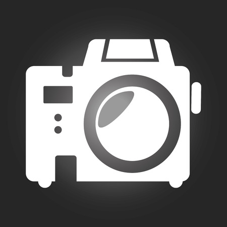 photography studio  icon design, vector illustration eps10 graphicのイラスト素材