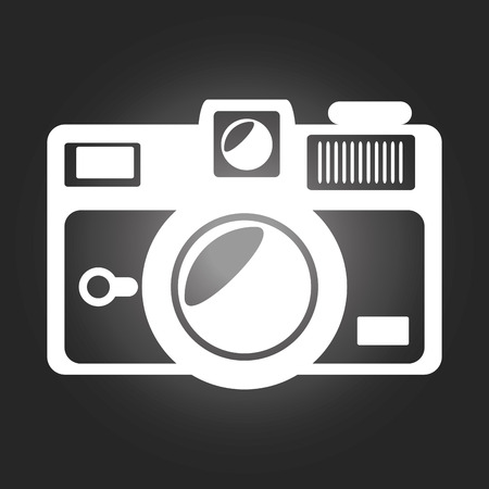 photography studio  icon design, vector illustration eps10 graphicのイラスト素材