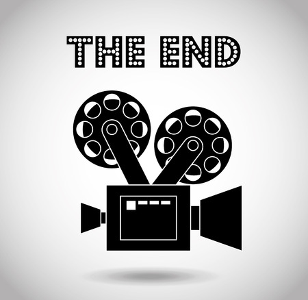 filmed entertainment design, vector illustration eps10 graphicのイラスト素材