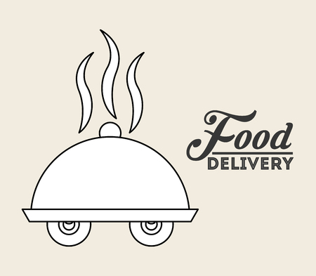 food delivery design, vector illustration eps10 graphicのイラスト素材