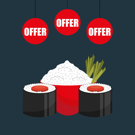 delicious food design, vector illustration eps10 graphicのイラスト素材