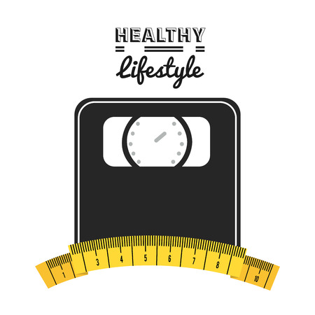 healthy lifestyle design, vector illustration eps10 graphicのイラスト素材