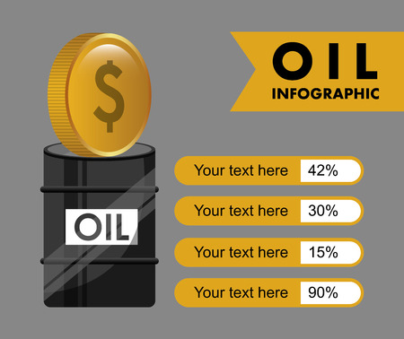 oil prices design, vector illustration eps10 graphicのイラスト素材