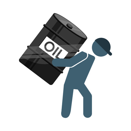 oil industry design, vector illustration eps10 graphicのイラスト素材