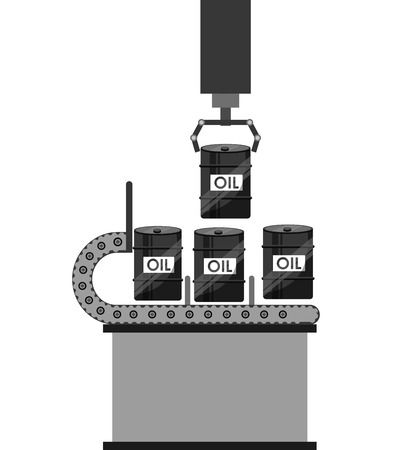 oil industry design, vector illustration eps10 graphicのイラスト素材