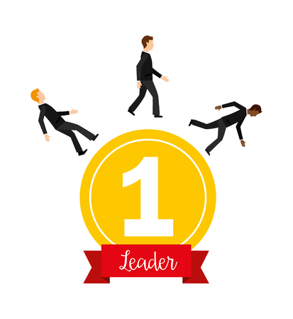 business leadership design, vector illustration eps10 graphicのイラスト素材