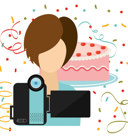 photographic hobby design, vector illustration eps10 graphicのイラスト素材