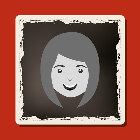 picture frame design, vector illustration eps10 graphicのイラスト素材