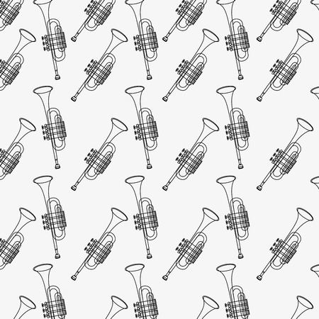 Music instrument icon graphic design, vector eps10のイラスト素材