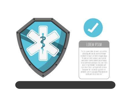 insurance company design, vector illustration eps10 graphicのイラスト素材