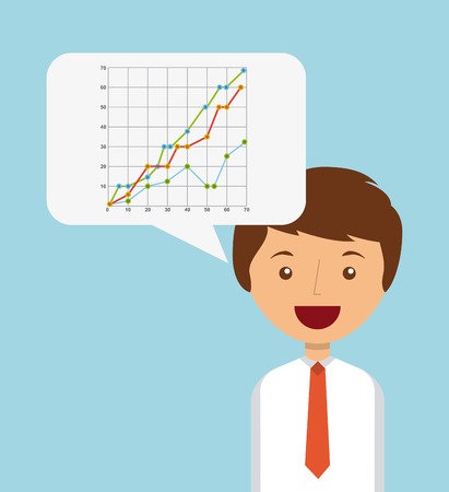 stock Exchange design, vector illustration graphicのイラスト素材