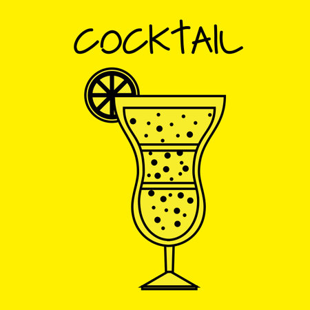 delicious drink design, vector illustration graphicのイラスト素材