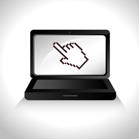 Responsive web and technology design, vector illustration  graphicのイラスト素材