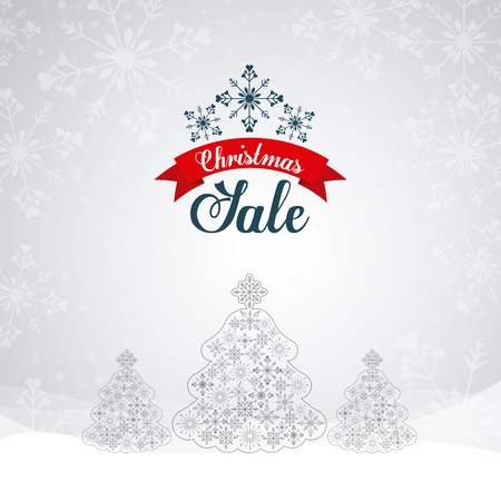 christmas sale design, vector illustration graphicのイラスト素材