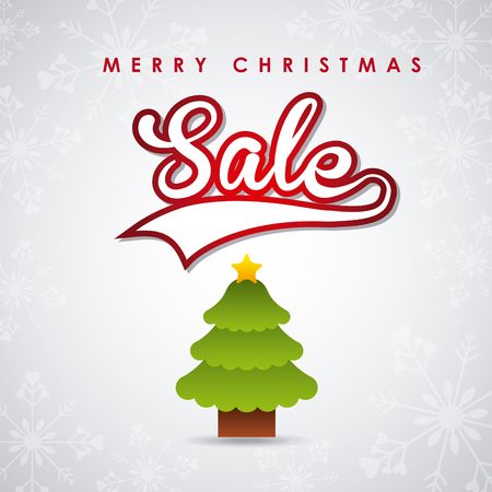 christmas sale design, vector illustration graphicのイラスト素材