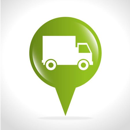 Transport, delivery and shipping design, vector graphicのイラスト素材