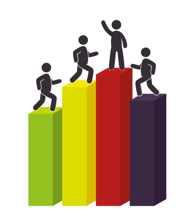 Business and global economy icon graphic design, vector illustration.のイラスト素材