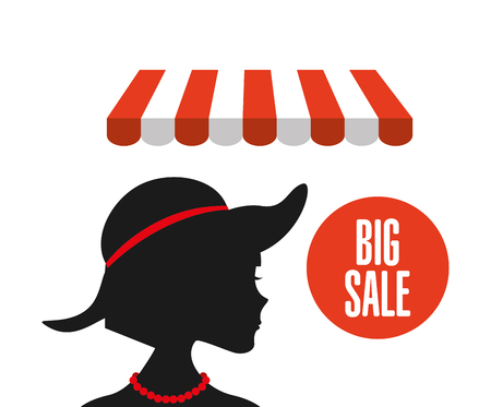 great shopping day design, vector illustration eps10 graphicのイラスト素材