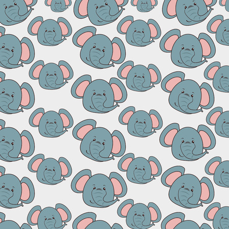 Pet and animals funny cartoon design, vector illustration graphicのイラスト素材