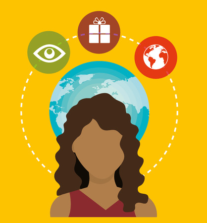 Digital marketing and online sales, vector illustration graphicのイラスト素材