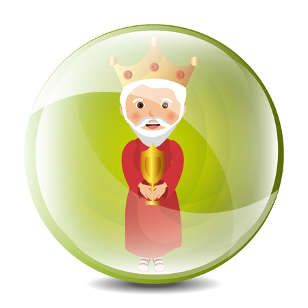 Christmas cartoon graphic design, vector illustration eps10のイラスト素材