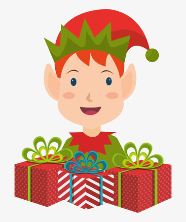 Christmas cartoon graphic design, vector illustration eps10のイラスト素材