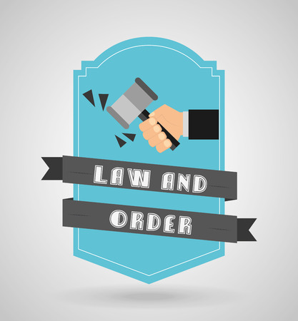 justice and law design, vector illustration eps10 graphicのイラスト素材
