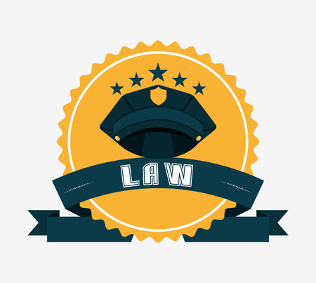 justice and law design, vector illustration eps10 graphicのイラスト素材