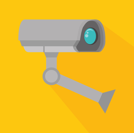 Surveillance security system graphic design, vector illustration eps10のイラスト素材