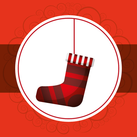 happy merry christmas design, vector illustration eps10 graphicのイラスト素材