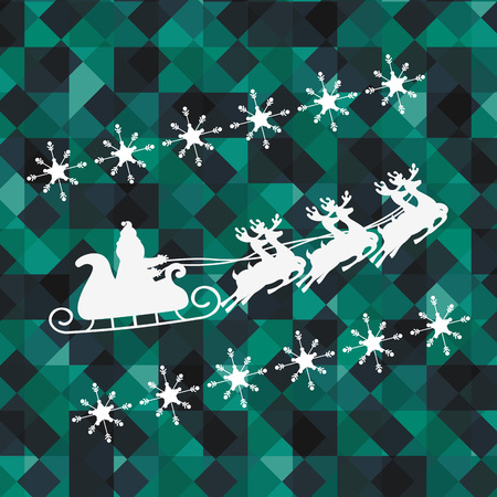 happy merry christmas design, vector illustration eps10 graphicのイラスト素材