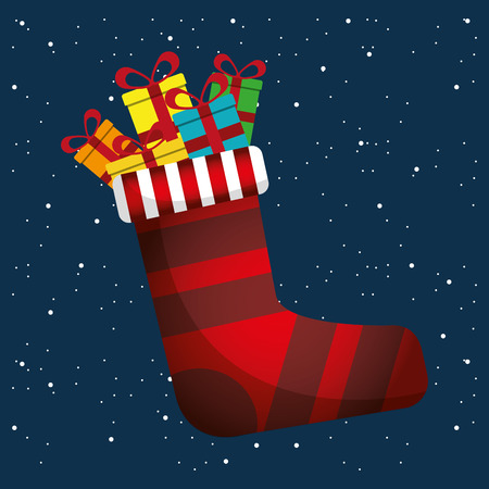 happy merry christmas design, vector illustration eps10 graphicのイラスト素材